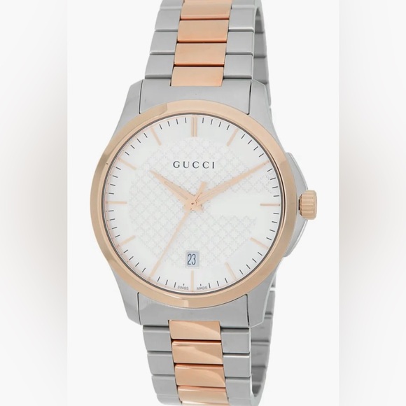 Gucci Three Hand Swiss Quartz Bracelet Watch, 38mm new in box - Picture 3 of 4